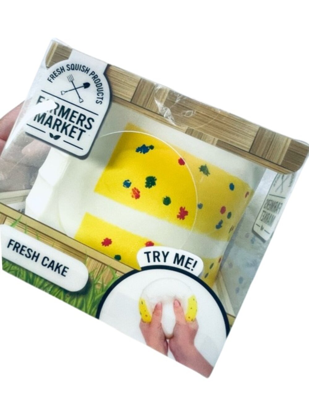 🆕 NEW🍰 Sunny Days Fresh Squish Farmers Market Cake Squishy 🔥 VIRAL on TikTok!